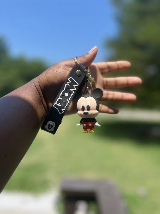 Premium Disney's Mickey Mouse Keychain - Officially Licensed | Durable Metal Construction 🔐