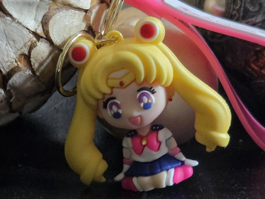 Premium Sailor Moon Usagi Tsukino Keychain: Limited Collector's Edition - Officially Licensed
