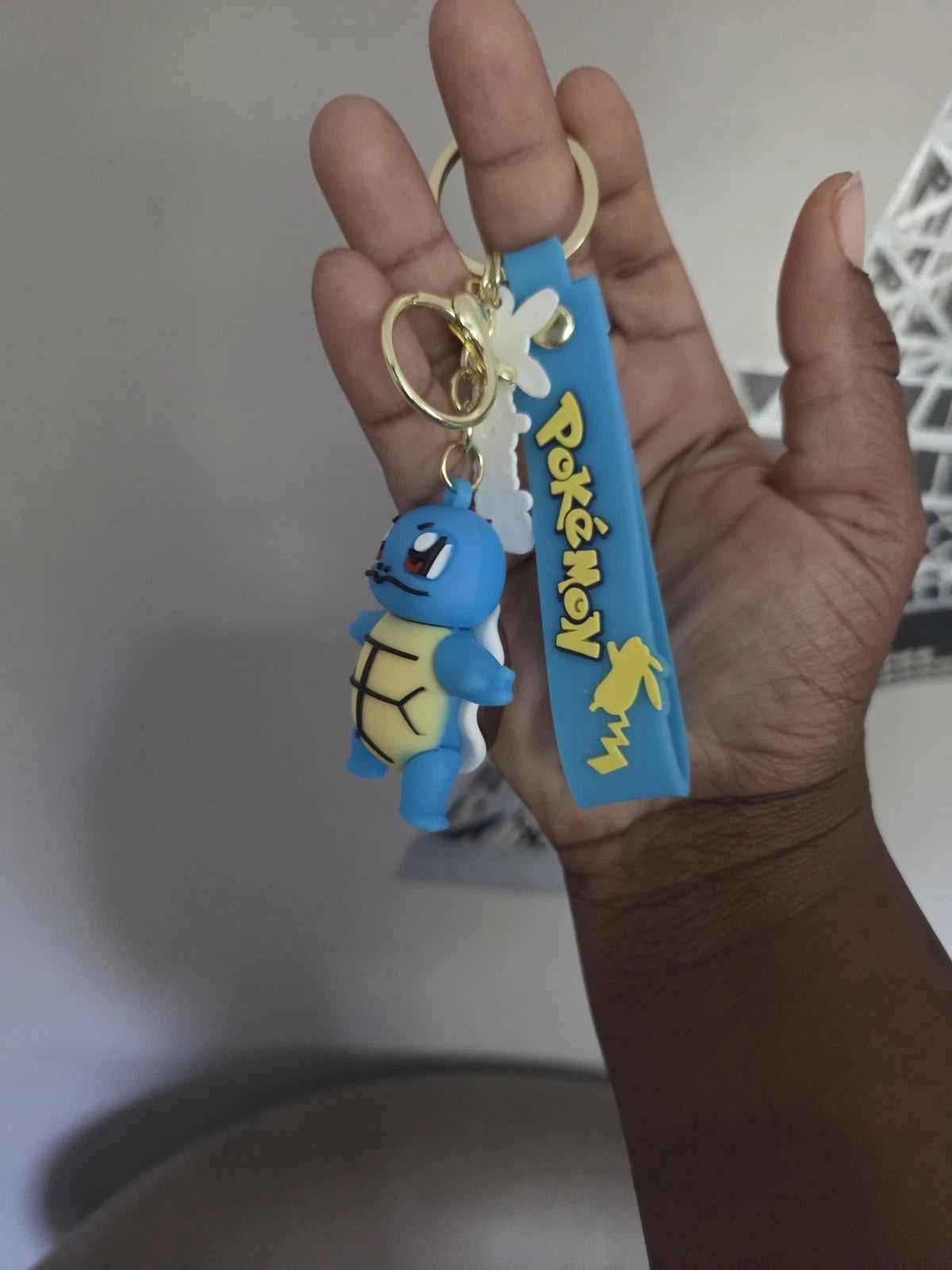 Pokémon's Collectible Squirtle Keychain - Official Merchandise 🌊 | Cute & Durable