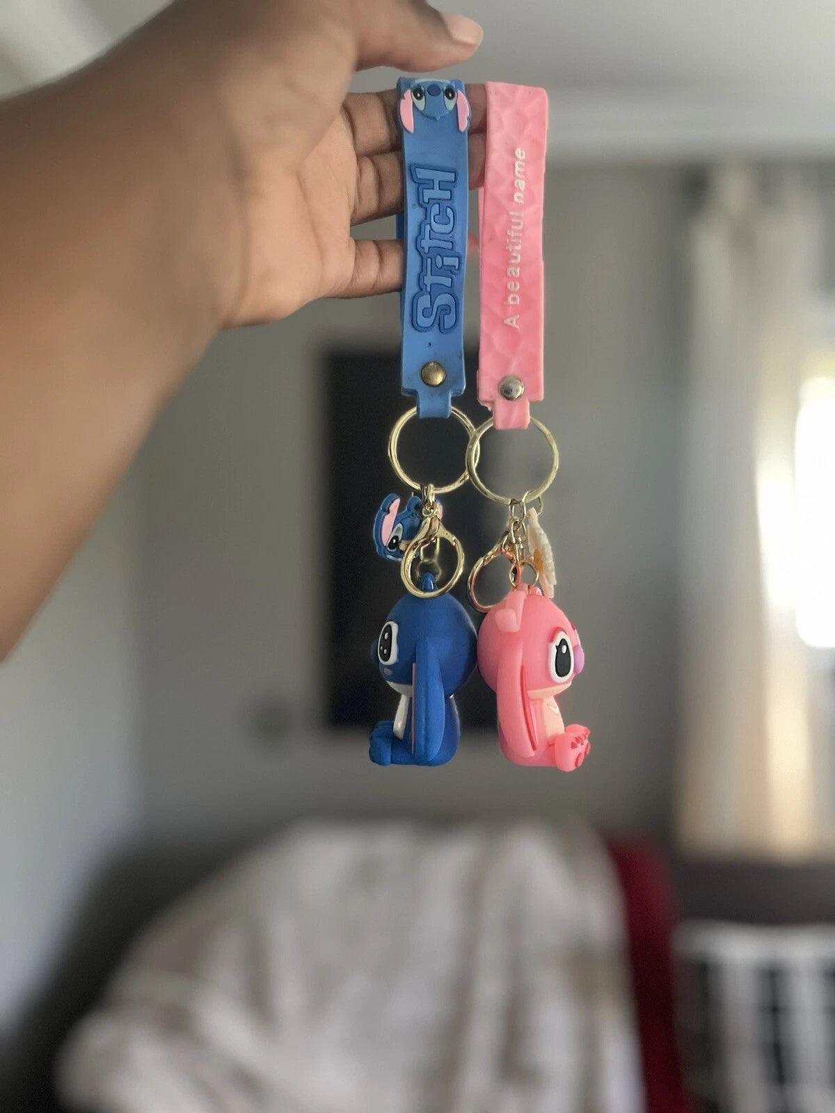 Premium Stitch Keychain - Durable Design, Perfect Gift