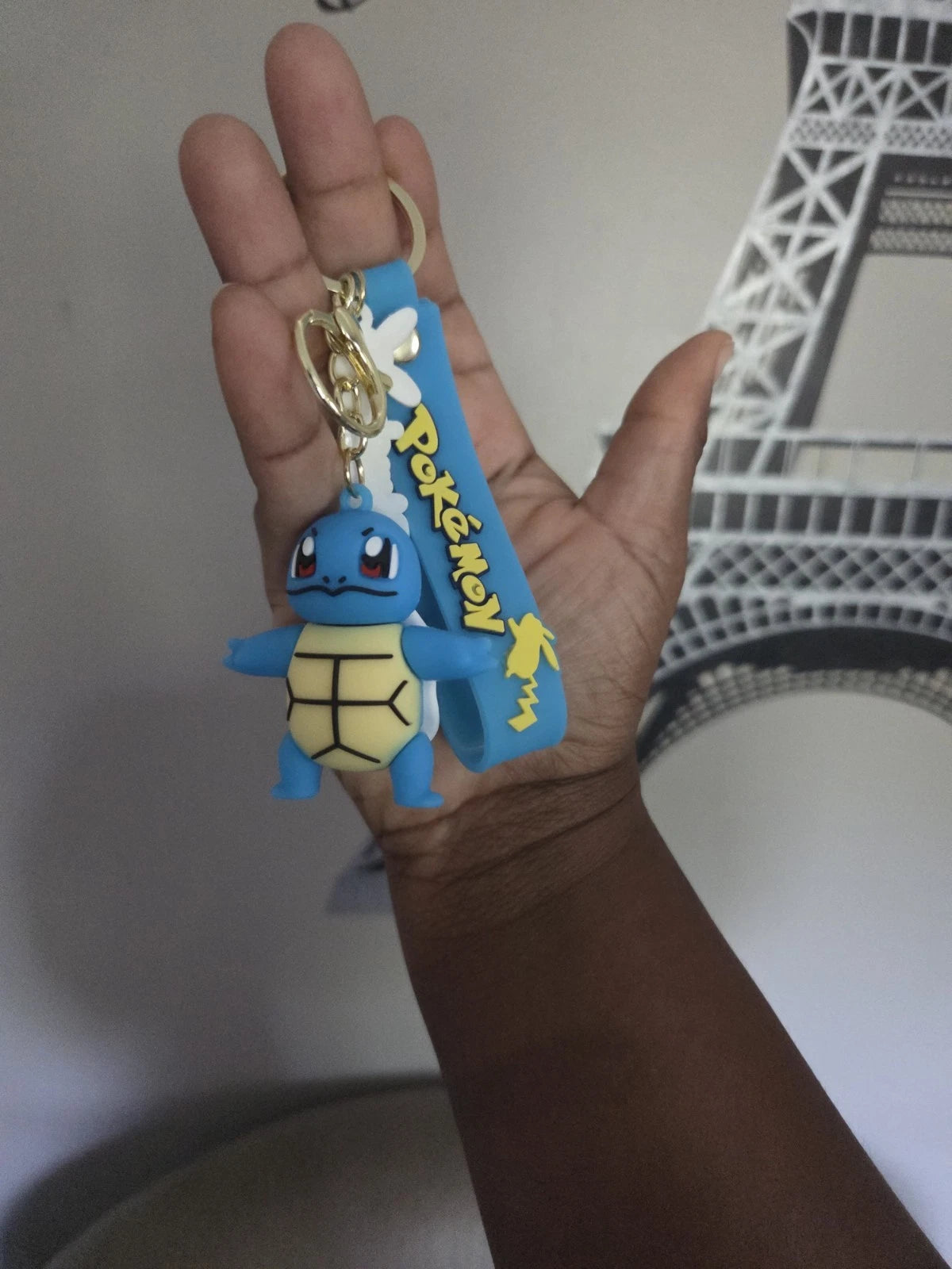 Pokémon's Collectible Squirtle Keychain - Official Merchandise 🌊 | Cute & Durable